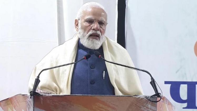 PM Modi unveils hologram statue of Netaji