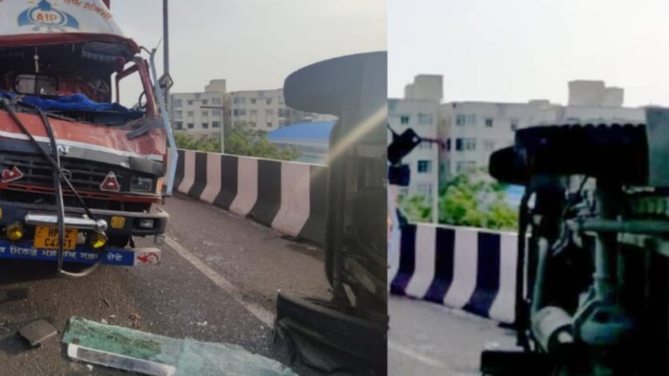 AHMEDABAD: ભેંસના કારણે બ્રિજ પર ટ્રક પલટી ખાઈ ગઈ! ડ્રાઈવર હોસ્પિટલમાં સારવાર હેઠળ gujarattak