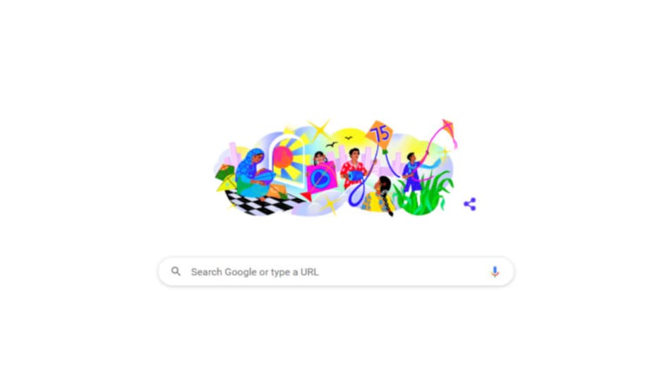 Googleએ ભારતના સ્વતંત્રતા દિવસની આ રીતે કરી ઉજવણી google doodle