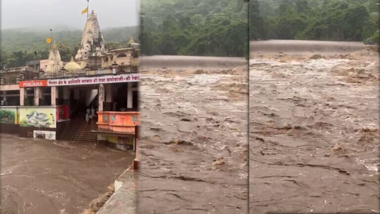 સૌરાષ્ટ્રમાં નદીઓ બેકાંઠે, અનેક જળાશયો ઓવરફ્લો, અનેક તાલુકાઓ એલર્ટ પર ગામડાઓ બેટમાં ફેરવાયા gujarattak