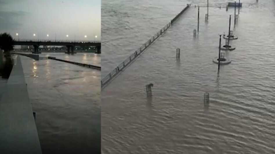 AHMEDABAD: રિવરફ્રન્ટનાં વોક-વે પર પાણી ફરીવળ્યું, ધરોઈ ડેમથી પાણી છોડાતા નદી છલકાઈ ગઈ gujarattak
