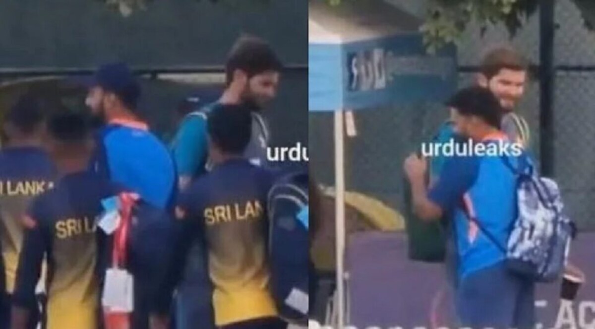 INDvsPAK: પ્રેક્ટિસ સેશનમાં આ પાકિસ્તાની ખેલાડીને મળી ટીમ ઈન્ડિયા, રીષભ પંત ગળે લાગ્યો gujarattak