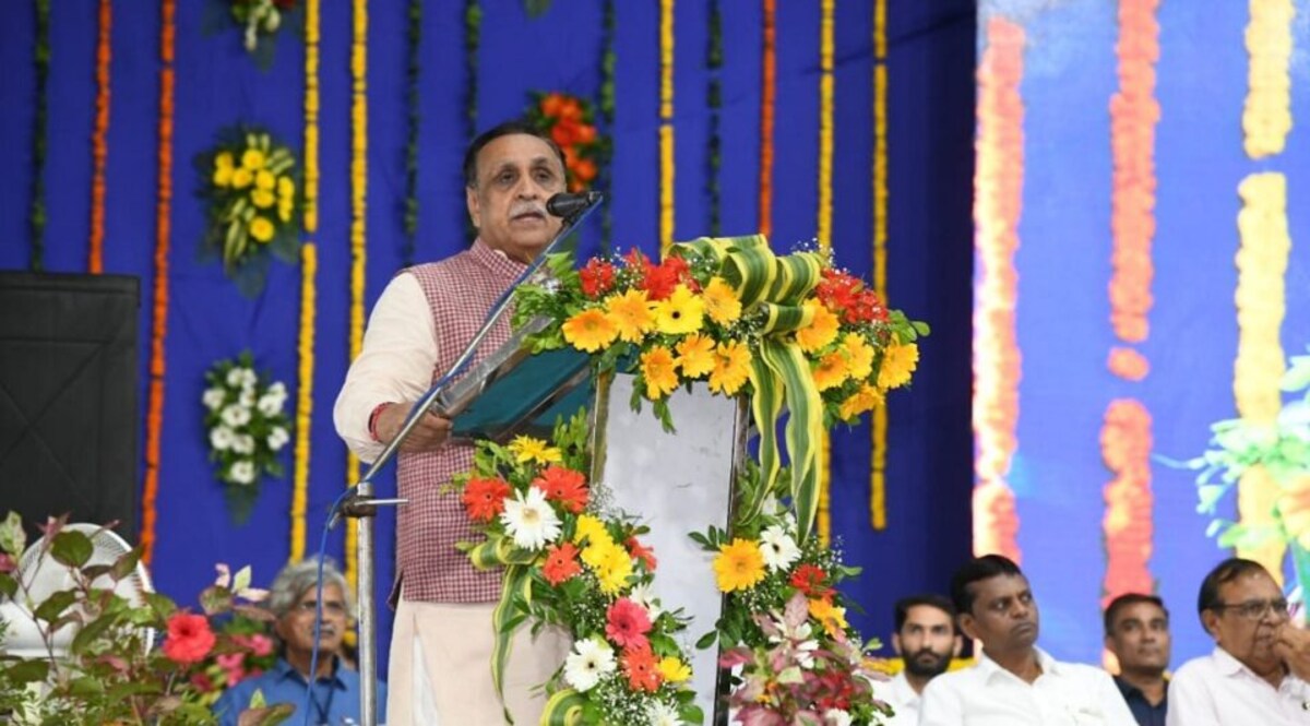 રાજકોટમાં વિજય રૂપાણીએ ભાંગરો વાટ્યો, ભગવાન રામના વનવાસ પર આ શું બોલી ગયા! gujarattak