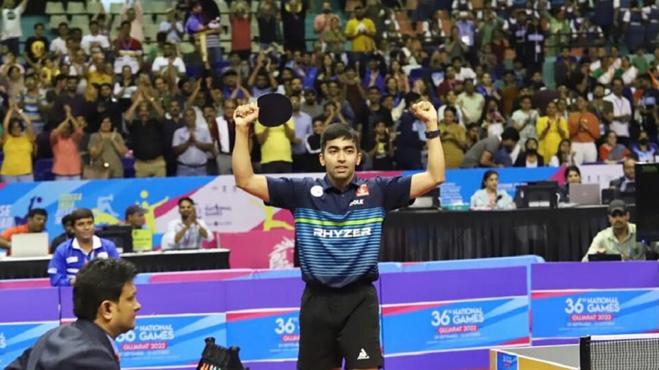 National Games: ગુજરાતના ફાળે વધુ એક ગોલ્ડ મેડલ, ટેબલ ટેનિસમાં હરમીત દેસાઈ ચમક્યો gujarattak