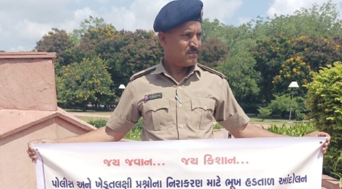 પોલીસ ગ્રેડ-પે અને ખેડૂતોના પ્રશ્નો મુદ્દે ભૂખ હડતાળ પર ઉતરેલા પોલીસ કોન્સ્ટેબલ સામે એક્શન લેવાયા gujarattak