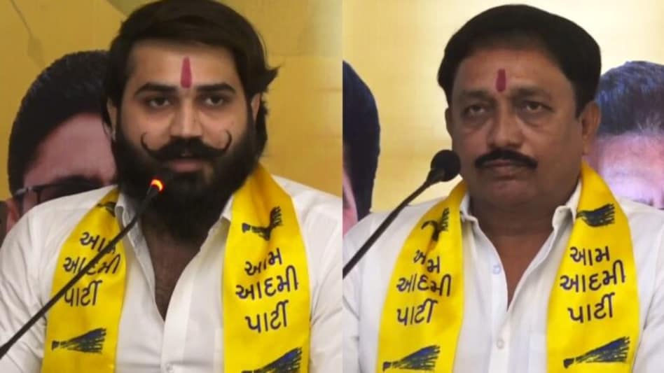 બ્રિજરાજ સોલંકીએ કેજરીવાલને ‘અર્જુન’ સાથે સરખાવ્યા, રાજુભાઈએ કહ્યું અન્ય પાર્ટીના ખેસ પહેરવાનું કારણ અલગ હતું… gujarattak