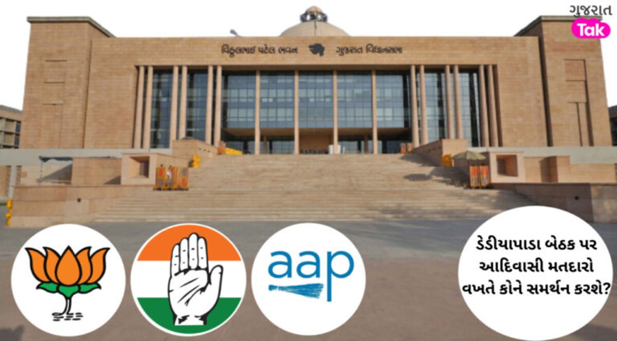 Gujarat Election 2022: ડેડીયાપાડાના મતદારો વખતે કોને તક આપશે? BTP-AAP વચ્ચે જામશે રસાકસી ભર્યો જંગ gujarattak