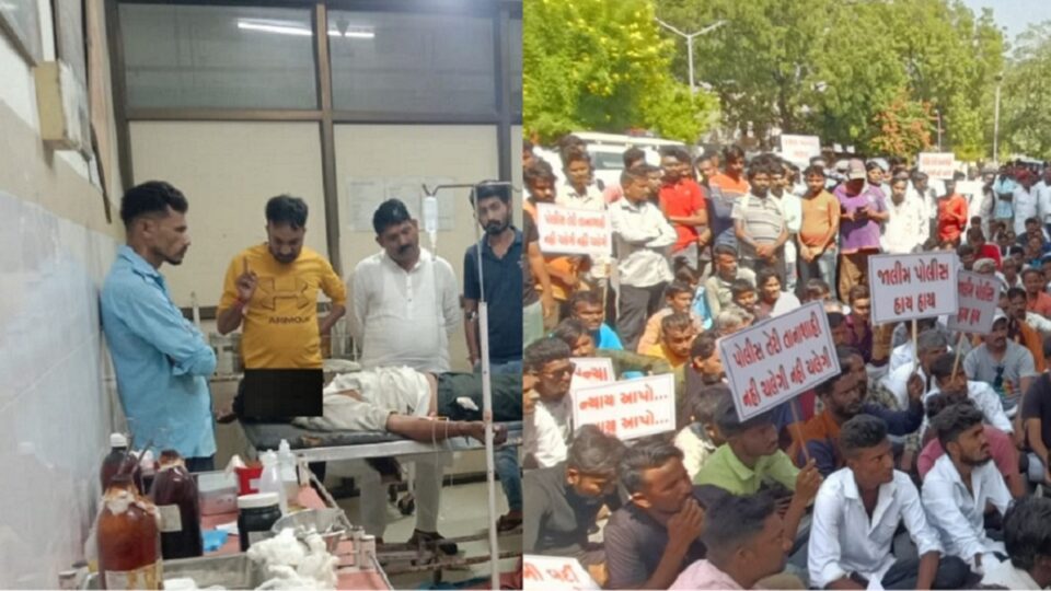 પાટણમાં બે ભાઈઓ પર પોલીસની બર્બરતાથી ઠાકોર સમાજ લાલઘુમ, પાટણ બંધના એલાનની ચીમકી આપી gujarattak