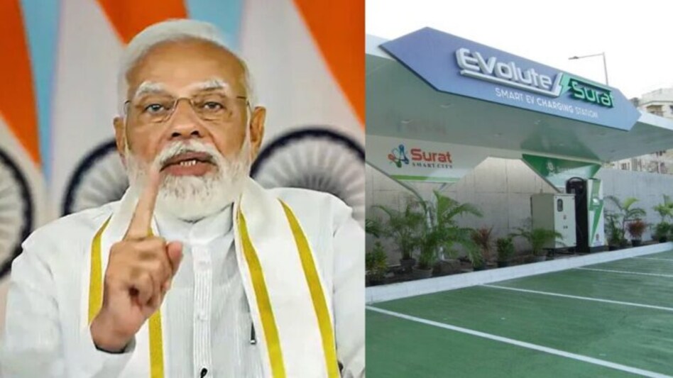 PM મોદીની ઈલેક્ટ્રિક વાહનો માટે સુરતને ખાસ ગિફ્ટ, 25 સ્થળે ખોલાશે ચાર્જિંગ સ્ટેશન gujarattak