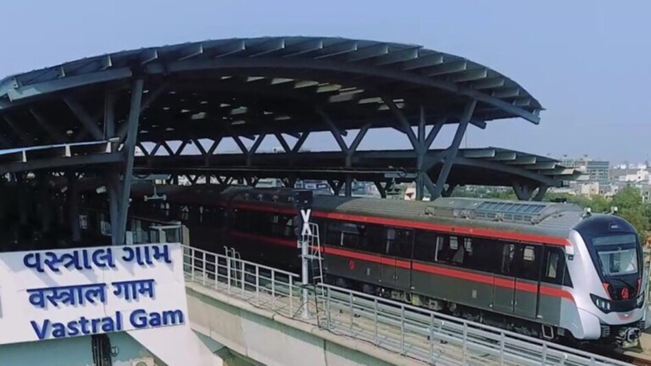 આજે ગુરૂવારથી મેટ્રો ટ્રેનનો વધુ એક રૂટ શરૂ થશે, વાસણા APMCથી મોટેરા માર્ગ તૈયાર gujarattak