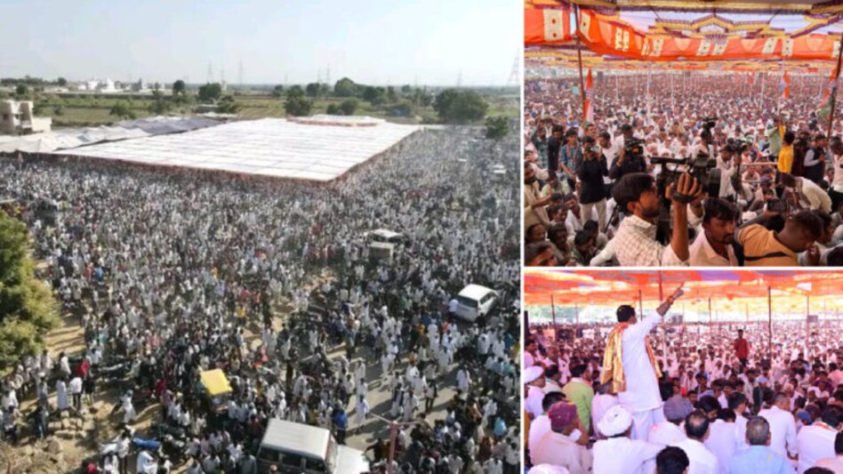 આ ભીડ જોઈને તમને લાગશે કે કોંગ્રેસને સરકાર આવી રહી છે?- જુઓ બનાસકાંઠામાં મંડપ કેપેસિટી કરતા 4 ગણી જનતા gujarattak