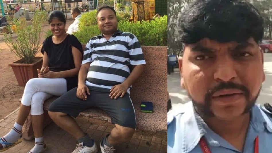 અમદાવાદમાં ગોદરેજ ગાર્ડન સિટીમાં આગ-હત્યા કેસ, મર્ડર કરીને બહાર આવતા પતિને જોનારા ગાર્ડે શું ખુલાસો કર્યો? gujarattak