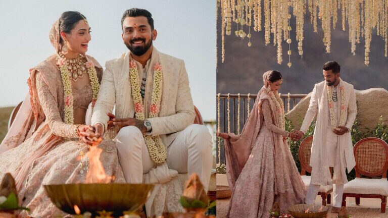 KL રાહુલનો હાથ પકડી આથિયાએ લીધા સાત ફેરા, સામે આવી લગ્નની પહેલી તસવીર gujarattak