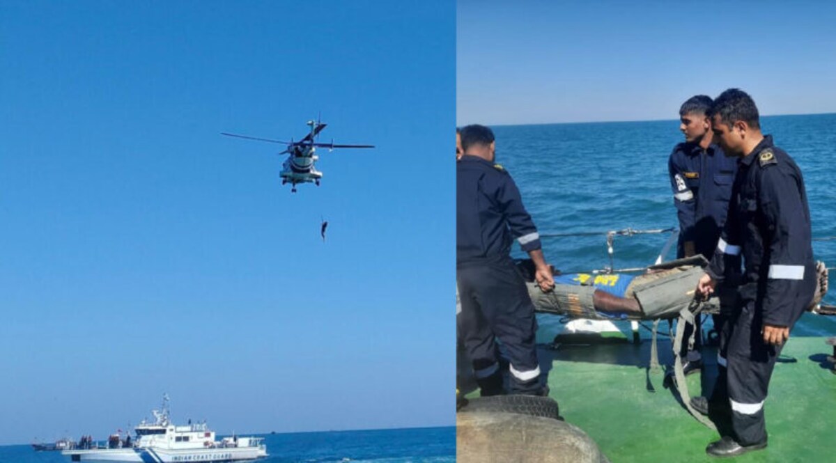 પોરબંદરઃ બોટમાં આગ લાગતા 7 માછીમારો પાણીમાં કૂદયા, કરાયું રેસ્ક્યૂ- Video gujarattak