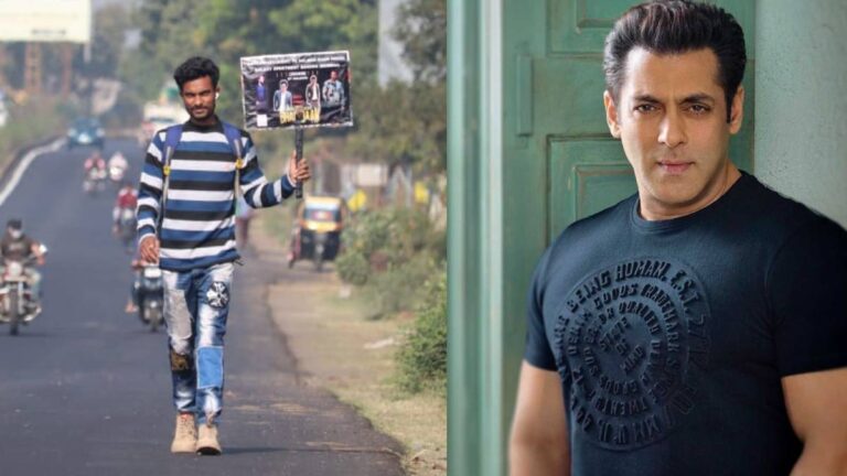 ભાઈજાનને મળવા માટે ફેન પગપાળા મુંબઈ જશે, 260 KM અંતર કાપશે gujarattak