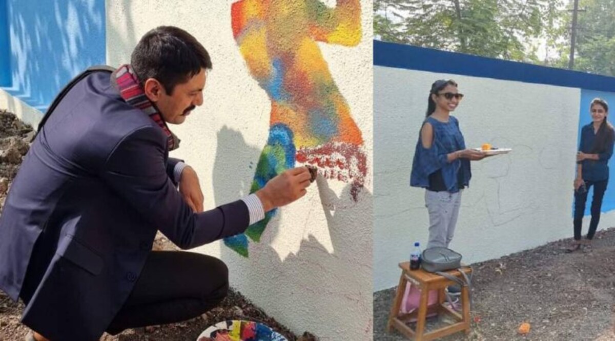 રમત ગમત ક્ષેત્રે જાગૃતિ લાવવા અનોખી પહેલ, પોલીસ હેડ ક્વાર્ટરમાં ચિત્રનગરીનું આયોજન gujarattak