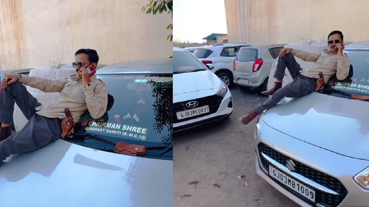 રાજકોટમાં કોર્પોરેટરના પુત્રને નથી પોલીસનો ડર? સત્તાના નશામાં રિવોલ્વર સાથે કર્યું આ કામ gujarattak