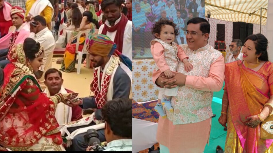 જામનગરના ઉદ્યોગપતિએ પુત્રના જન્મદિવસે કરાવ્યા 36 દીકરીઓના સમૂહલગ્ન gujarattak