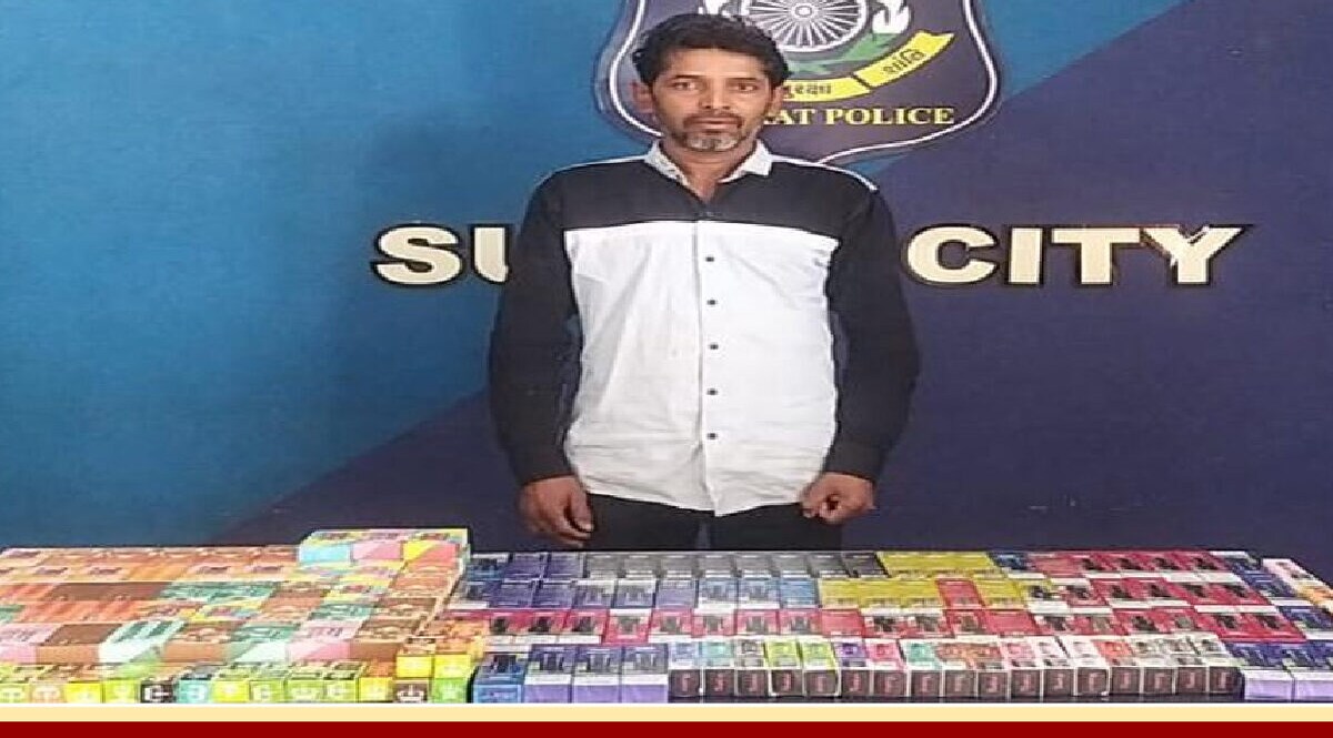 સુરતમાં પાનની દુકાનની આડમાં થતું હતું પ્રતિબંધિત ઈ-સિગારેટનું વેચાણ, પોલીસે 1.29 લાખનો મુદામાલ કબજે કર્યો gujarattak