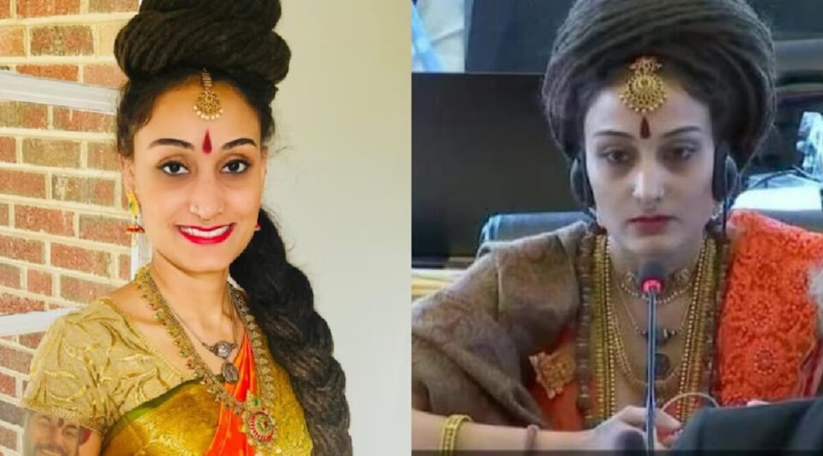 કોણ છે ગુજરાતના ભાગેડુ લંપટ નિત્યાનંદની સ્વરૂપવાન શિષ્યા જેણે UNમાં ભારત વિશે ખોટું બોલ્યું gujarattak