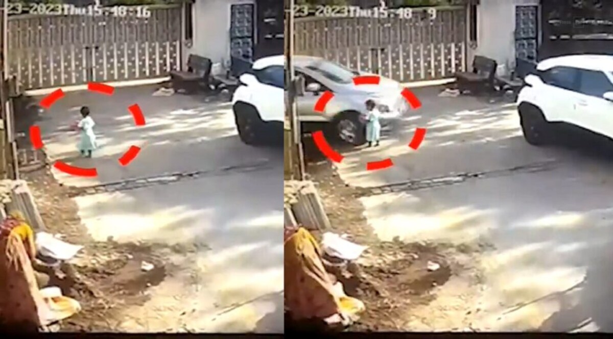 સુરતમાં આંગણામાં રમતી 2 વર્ષની ભત્રીજી પર કાકાની કારનું ટાયર ફરી વળ્યું, 5 સેકન્ડમાં જ દર્દનાક મોત gujarattak