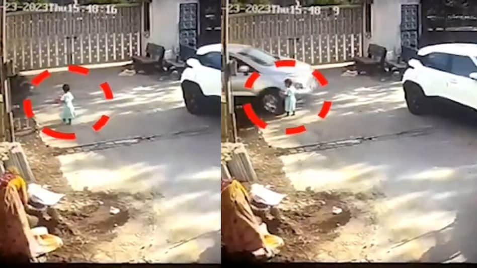 સુરતમાં આંગણામાં રમતી 2 વર્ષની ભત્રીજી પર કાકાની કારનું ટાયર ફરી વળ્યું, 5 સેકન્ડમાં જ દર્દનાક મોત gujarattak