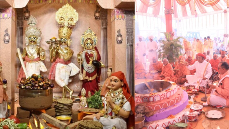 વડતાલ મંદિરમાં શ્રીજી બન્યા રસોઈયા, દિવ્ય શાકોત્સવમાં કઈ સામગ્રીઓ વપરાઈ? જાણો gujarattak