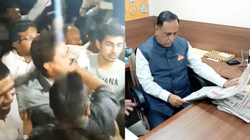 વિજય રુપાણીના ઘરે ઉહાપોહ મચાવવાના મામલે ઈન્દ્રનીલ રાજ્યગુરુ સહિત 7 નિર્દોષ જાહેર gujarattak