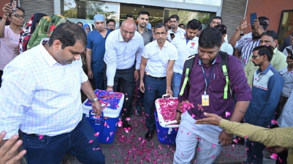 સુરતથી 297 કિમીનું અંતર 110 મિનિટમાં કાપી મુંબઈ પહોંચ્યું ધડકતું હૃદયઃ અંગદાનથી 7ને નવજીવન gujarattak