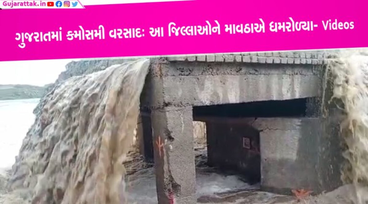ગુજરાતના આ વિસ્તારોમાં ધોધમાર વરસાદઃ દિવસ દરમિયાન ક્યાં કેવું વાતાવરણ- Videos ગુજરાતના આ વિસ્તારોમાં ધોધમાર વરસાદઃ દિવસ દરમિયાન ક્યાં કેવું વાતાવરણ- Videos
