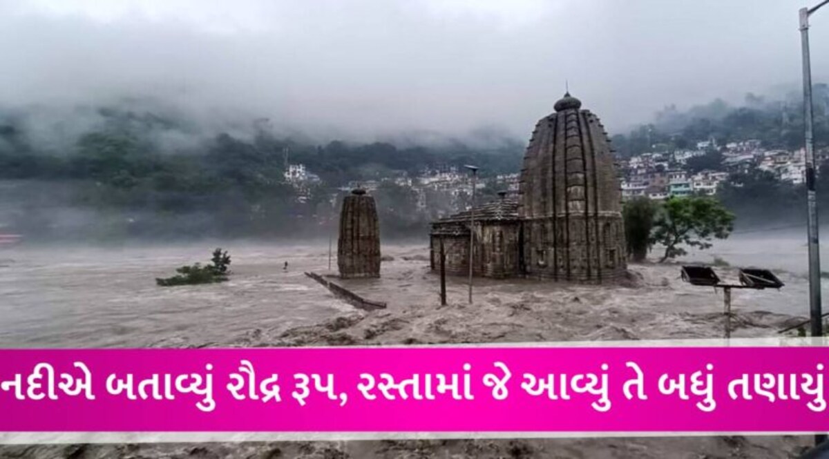 ઉત્તર ભારતમાં જળ પ્રલય, પુલ તણાઈ ગયા, ગાડીઓ રમકડાની જેમ પાણીમાં વહી, જુઓ તબાહીના 5 વીડિયો gujarattak
