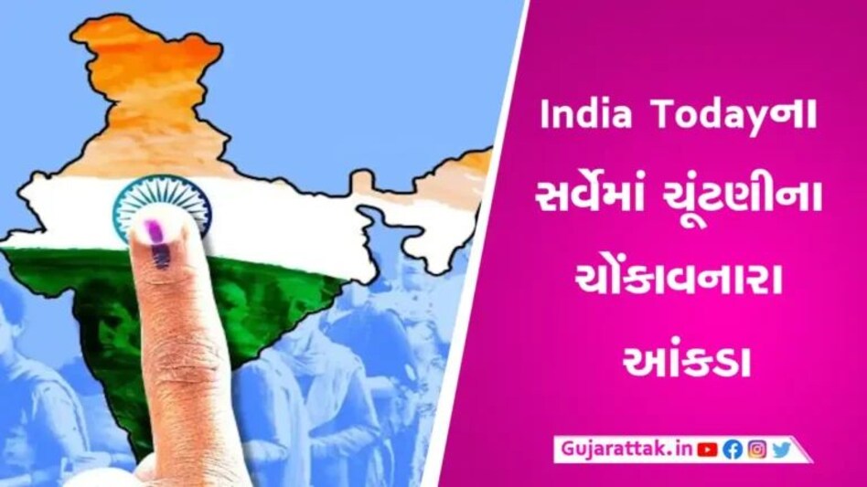 India Today સર્વેઃ લોકસભામાં ભાજપ-કોંગ્રેસને મળશે કેટલી બેઠક? ગુજરાતની કેટલી બેઠક કોના ખાતામાં?- gujarattak