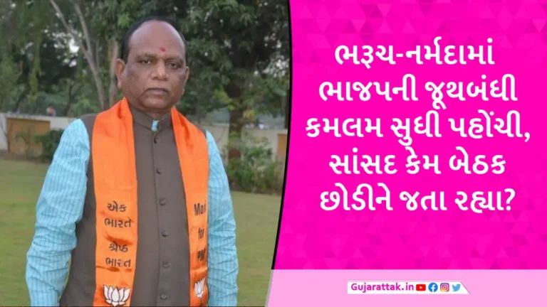 આંતરિક જૂથવાદ BJP માટે માથાનો દુ:ખાવો બન્યો, પાર્લામેન્ટરી બોર્ડની બેઠકમાંથી મનસુખ વસાવાનું વોકઆઉટ! gujarattak