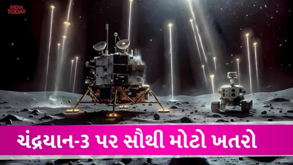 Chandrayaan 3: ચંદ્ર પર સુઇ રહેલા વિક્રમ અને પ્રજ્ઞાન માટે નવો પડકાર, પેદા થયો મોટો ખતરો Chandrayaan case 3