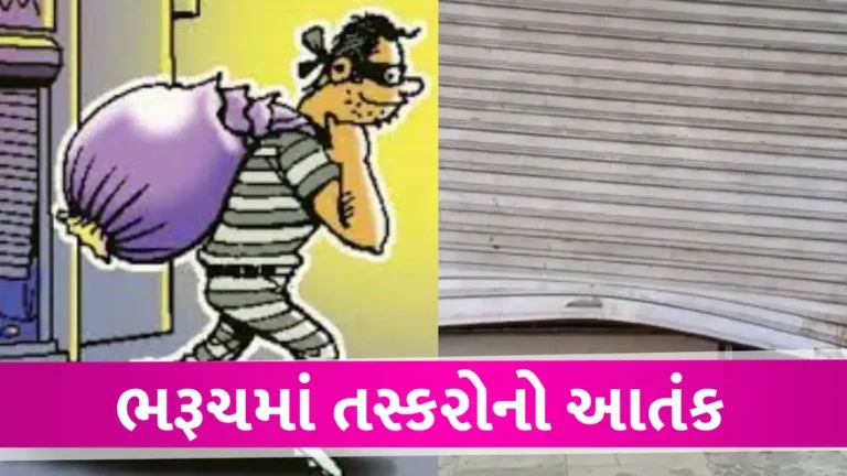 ભરૂચમાં તસ્કરોનો તરખાટઃ મક્તમપુર વિસ્તારમાં એક જ રાતમાં ત્રણ દુકાનોમાં ચોરી, પોલીસે હાથ ધરી તપાસ gujarattak