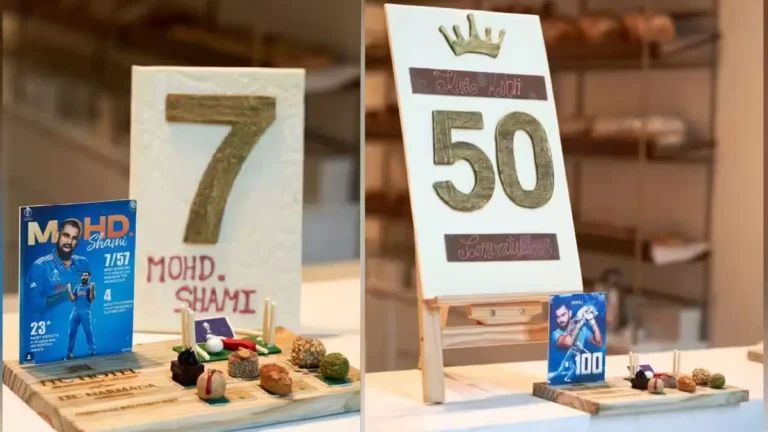 World Cup 2023: 50 સદી ફટકારનાર કોહલી અને 7 વિકેટ લેનારા શમીને અમદાવાદ પહોંચતા જ ખાસ ફૂડ પિરસાયું gujarattak