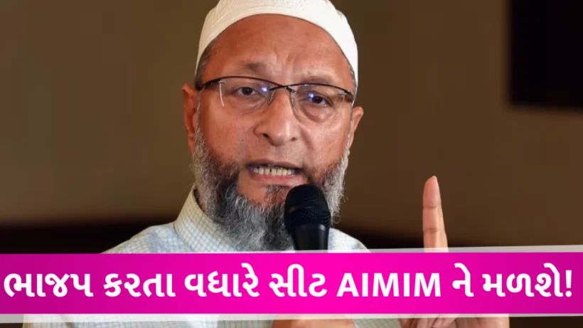 AIMIM નો મોટો ફાયદો, મોટી મોટી પાર્ટીઓ વચ્ચે નાની પાર્ટીને ખુબ જ મોટો ફાયદો AIMIM win more seat then BJP Exit Poll 2023