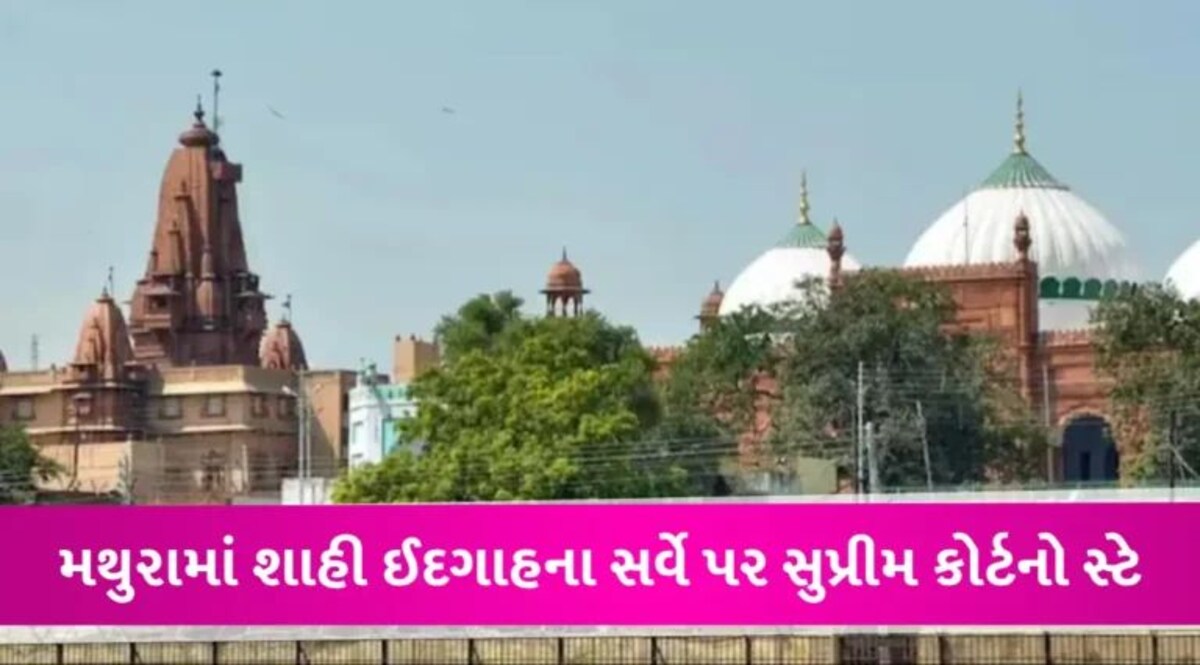 Krishna Janmabhoomi Case: મથુરા શાહી ઈદગાહનો નહીં થાય સર્વે, SCએ હાઈકોર્ટના આદેશ પર લગાવ્યો સ્ટે gujarattak