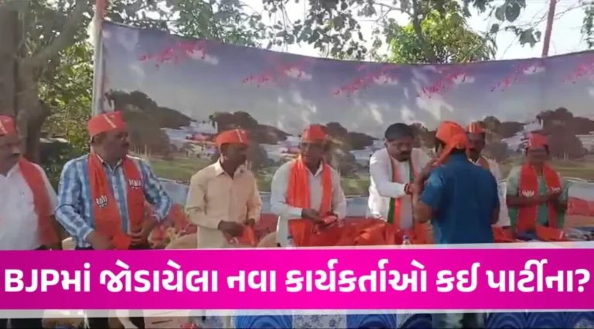 Navsari: MLAની હાજરીમાં ભાજપના જ કાર્યકરો ફરી ભાજપમાં જોડાયા? કોંગ્રેસ MLA અનંત પટેલનો દાવો Navsari BJP Workers