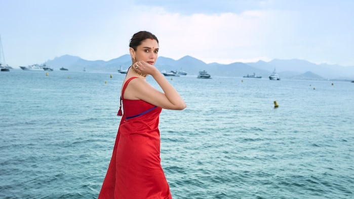 Cannes Film Festival 2025: Aditi Rao Hydari adds elegance; first in a gown, then in a saree
