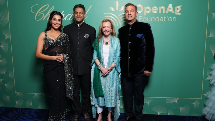 The night Cannes witnessed a mix of celebrity glamour with diamonds for a good cause