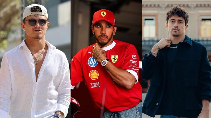 Meet the Formula 1 race car drivers who have become the it boys of fashion