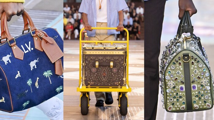 With rickshaw bags and embellished trunks, Louis Vuitton's S/S 2026 accessories had India at its heart