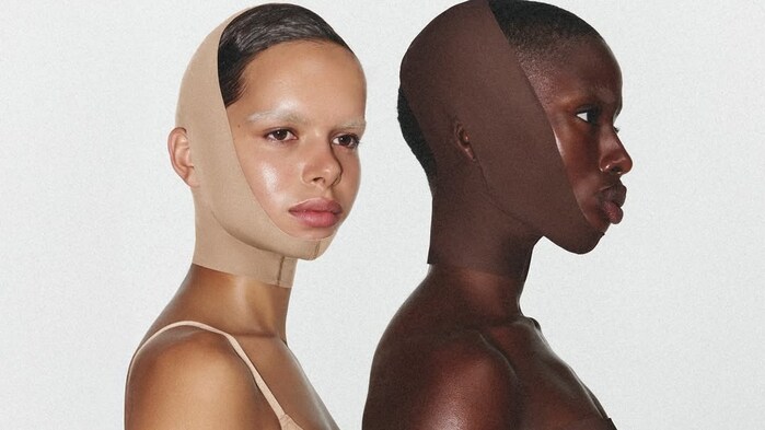 Kim Kardashian's face shapewear has popularised the Morning Shed beauty trend all over again