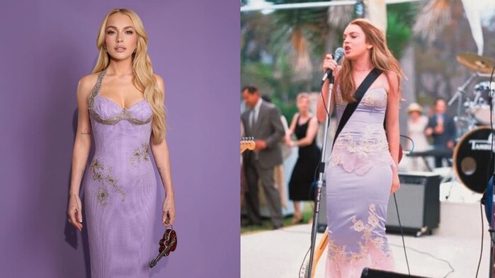 Lindsay Lohan's nostalgic Y2K styling might have you believe its the 2000s again