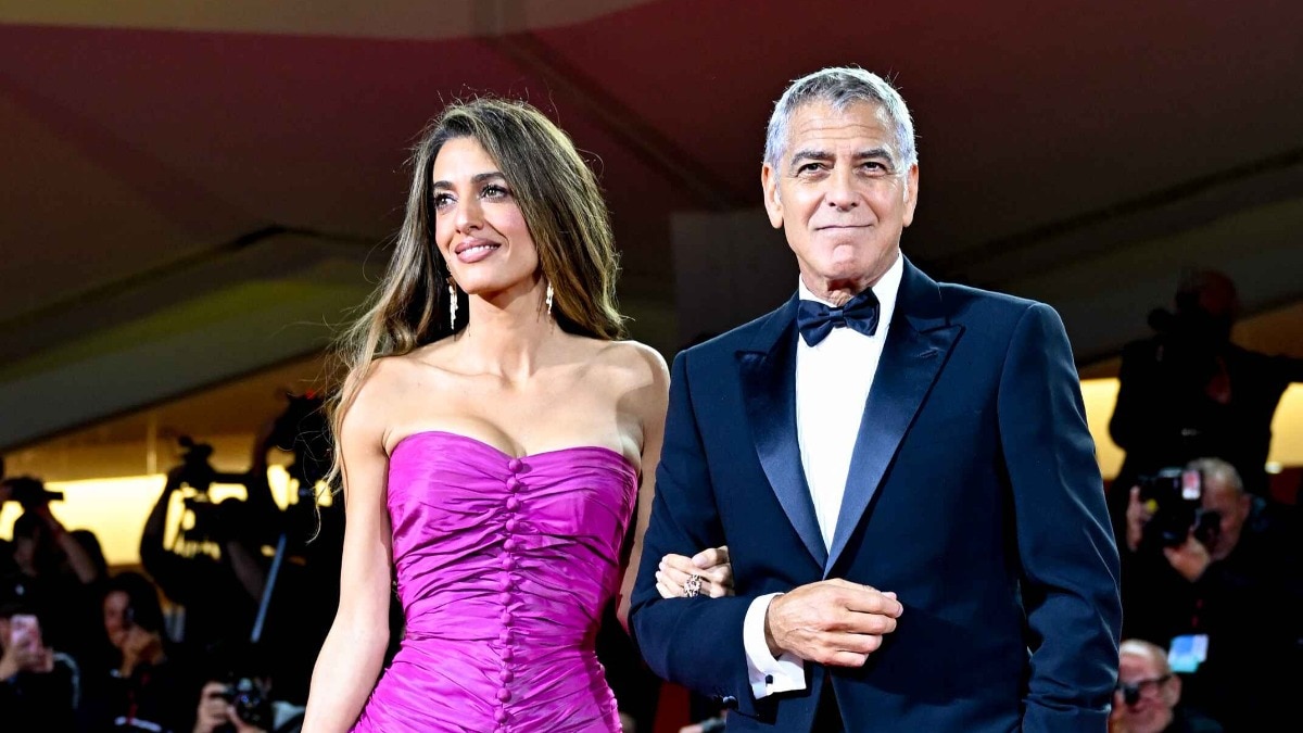 Amal and George Clooney are dressed to Hollywood royalty perfection at the Venice International Film Festival