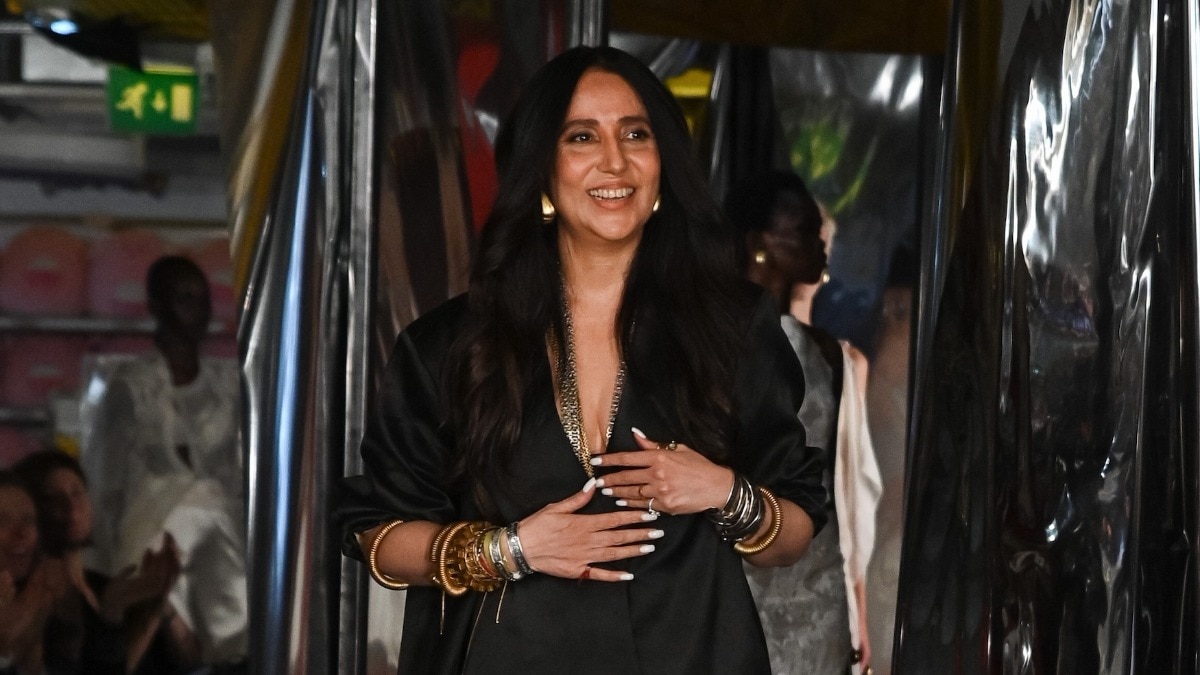 Anamika Khanna on Indian reprensentation and AK|OK's London Fashion Week debut