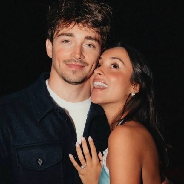 Charles Leclerc and Alexandra's relationship timeline