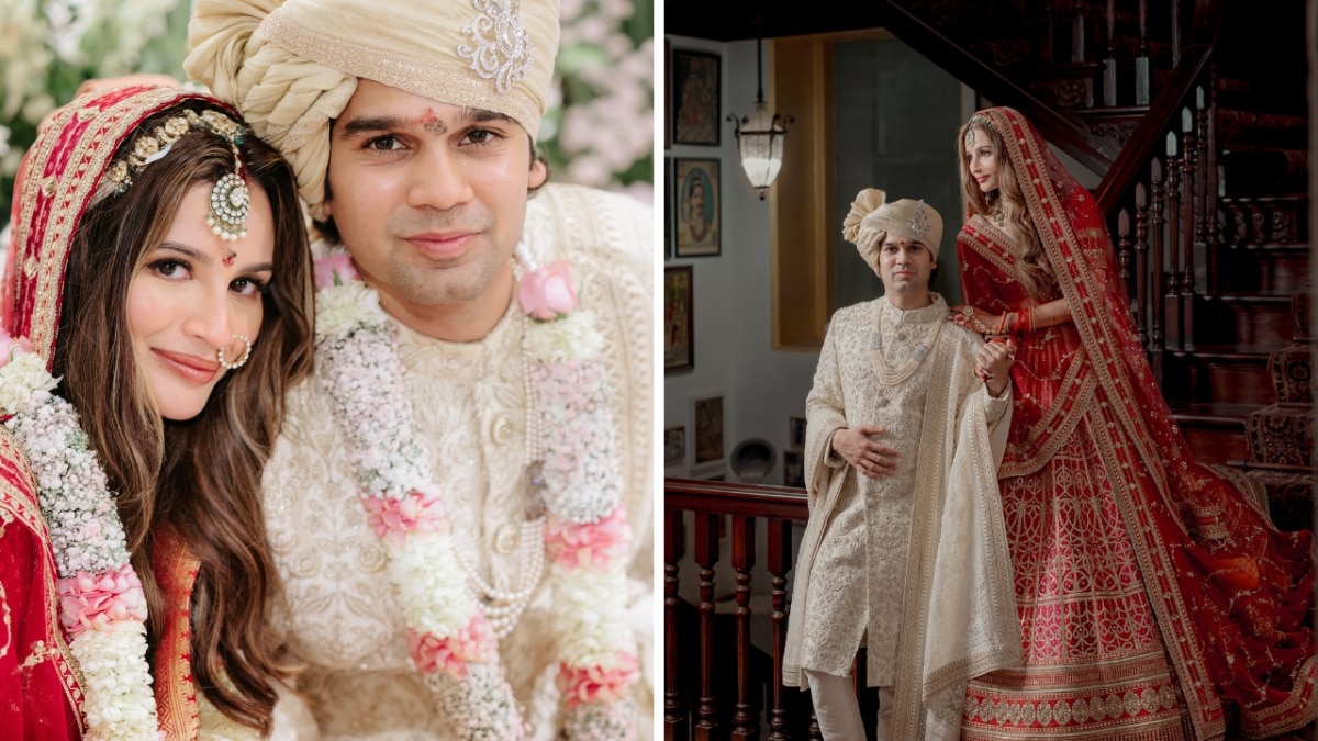 A glimpse into Vedant Birla and Tejal Kulkarni's elegantly understated South Mumbai wedding