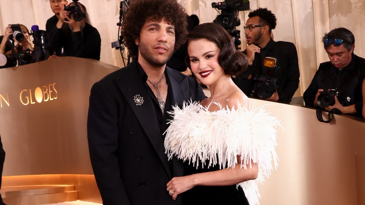 Golden Globes 2026: Selena Gomes and Benny Blanco ace old Hollywood glamour 